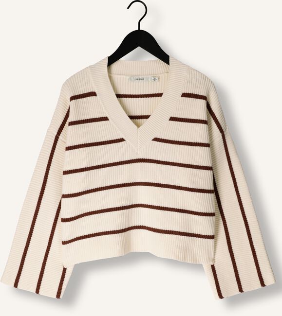 Ecru GESTUZ Trui SEBAGZ V-NECK PULLOVER Ecru GESTUZ Trui SEBAGZ V-NECK PULLOVER - large