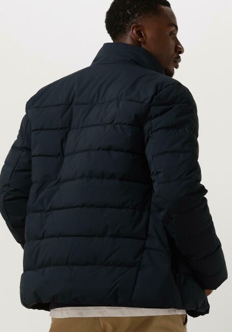 Donkerblauwe PME LEGEND Gewatteerde jas SHORT JACKET AIRGENEER PERFOR STRETCH - large
