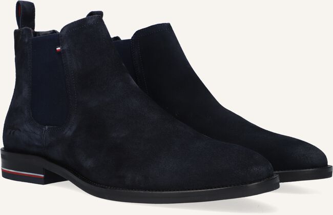 Blauwe TOMMY HILFIGER Chelsea boots SIGNATURE HILFIGER CHELSEA Blauwe TOMMY HILFIGER Chelsea boots SIGNATURE HILFIGER CHELSEA - large