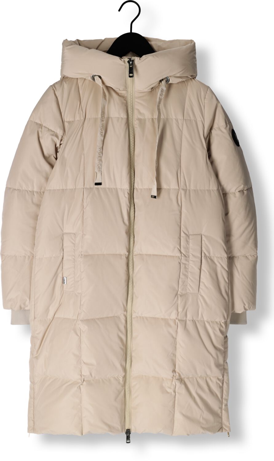MOS MOSH Dames Jassen Nova Square Down Coat Beige