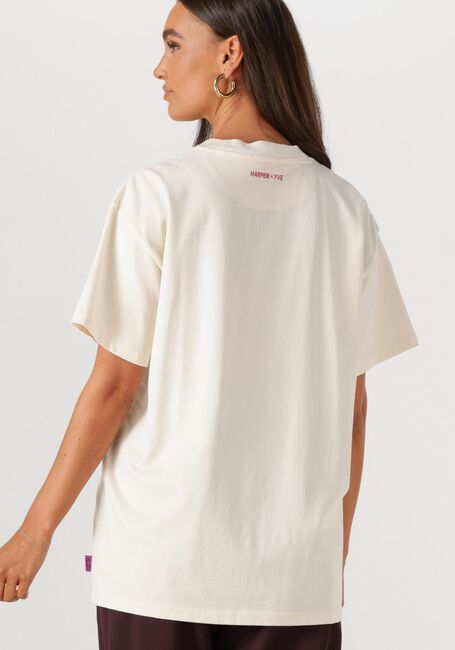 Witte HARPER & YVE T-shirt NODRAMACLUB-SS - large