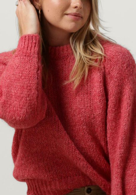 Roze BY-BAR Trui LUCIA PULLOVER - large