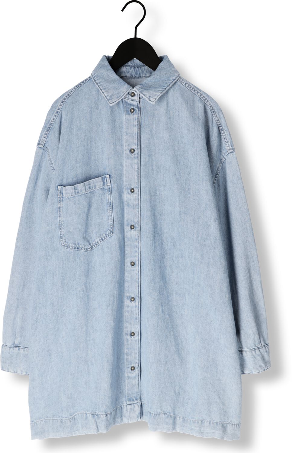 7 FOR ALL MANKIND Dames Jurken Overshirt Dress Blauw