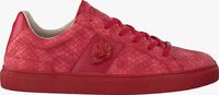 Rode GUESS Lage sneakers LUISS B PRINTED ECO LEATHER - medium