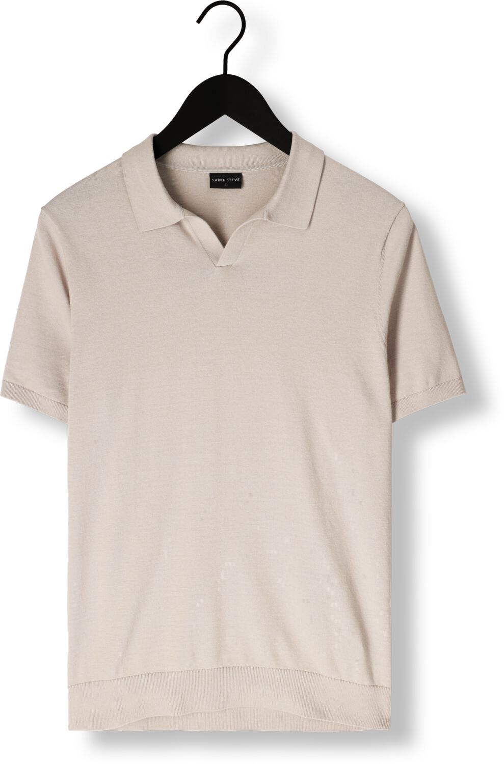 SAINT STEVE Heren Polo's & T-shirts Sean Beige