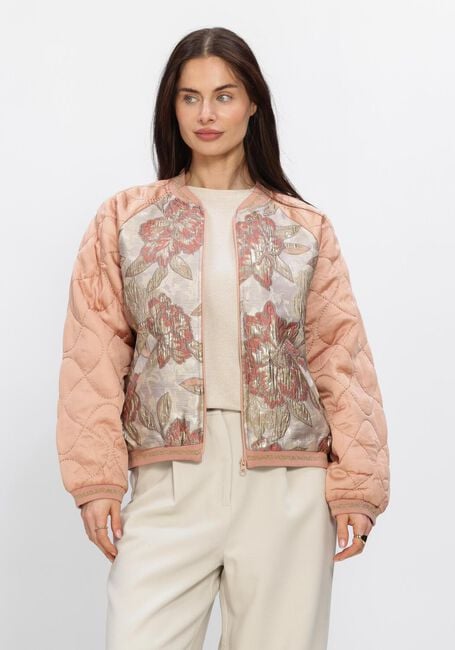 Roze SUMMUM Jassen JACKET ROSE JACQUARD MIX - large