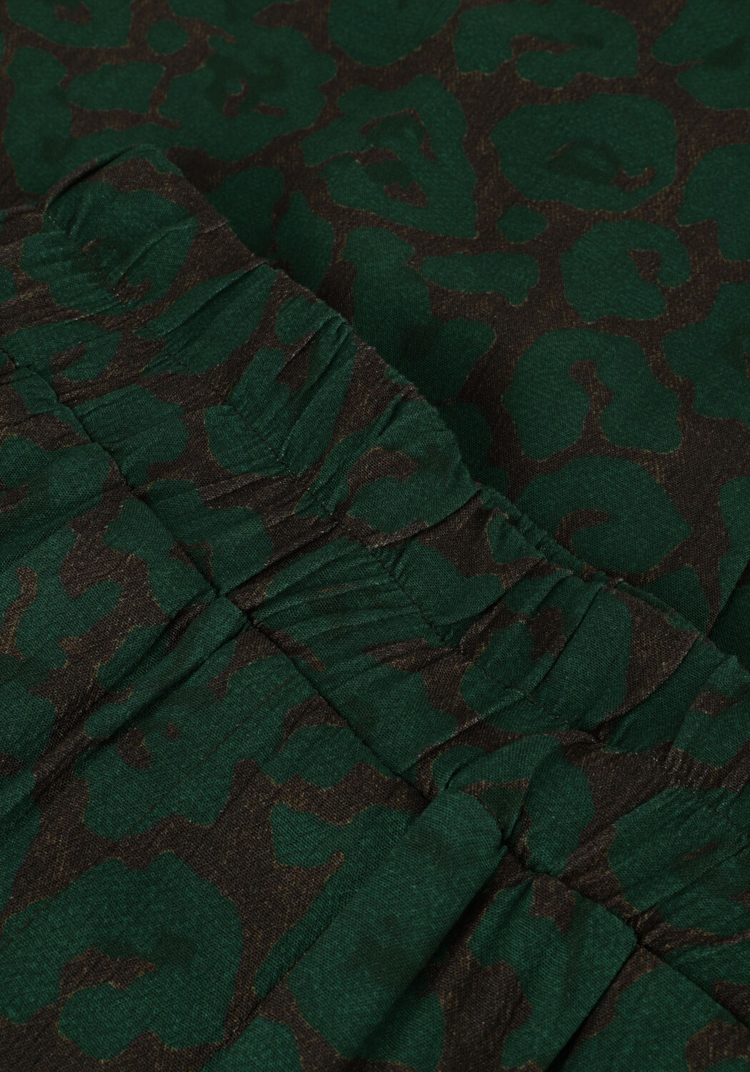 Groene BY-BAR Wijde broek BENJI SPOTTED PANT - large