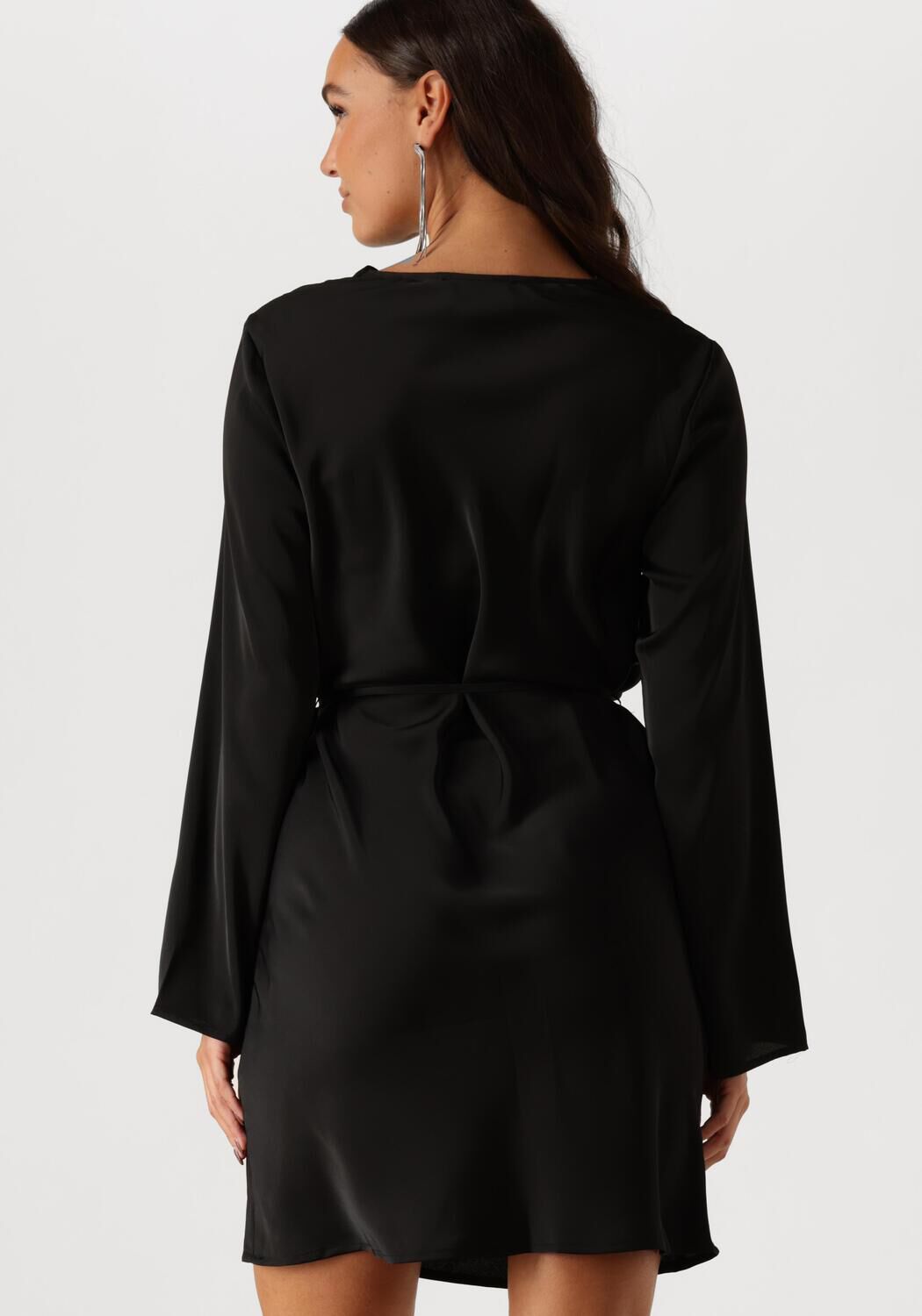 NEO NOIR Dames Jurken Vega Soft Satin Dress Zwart