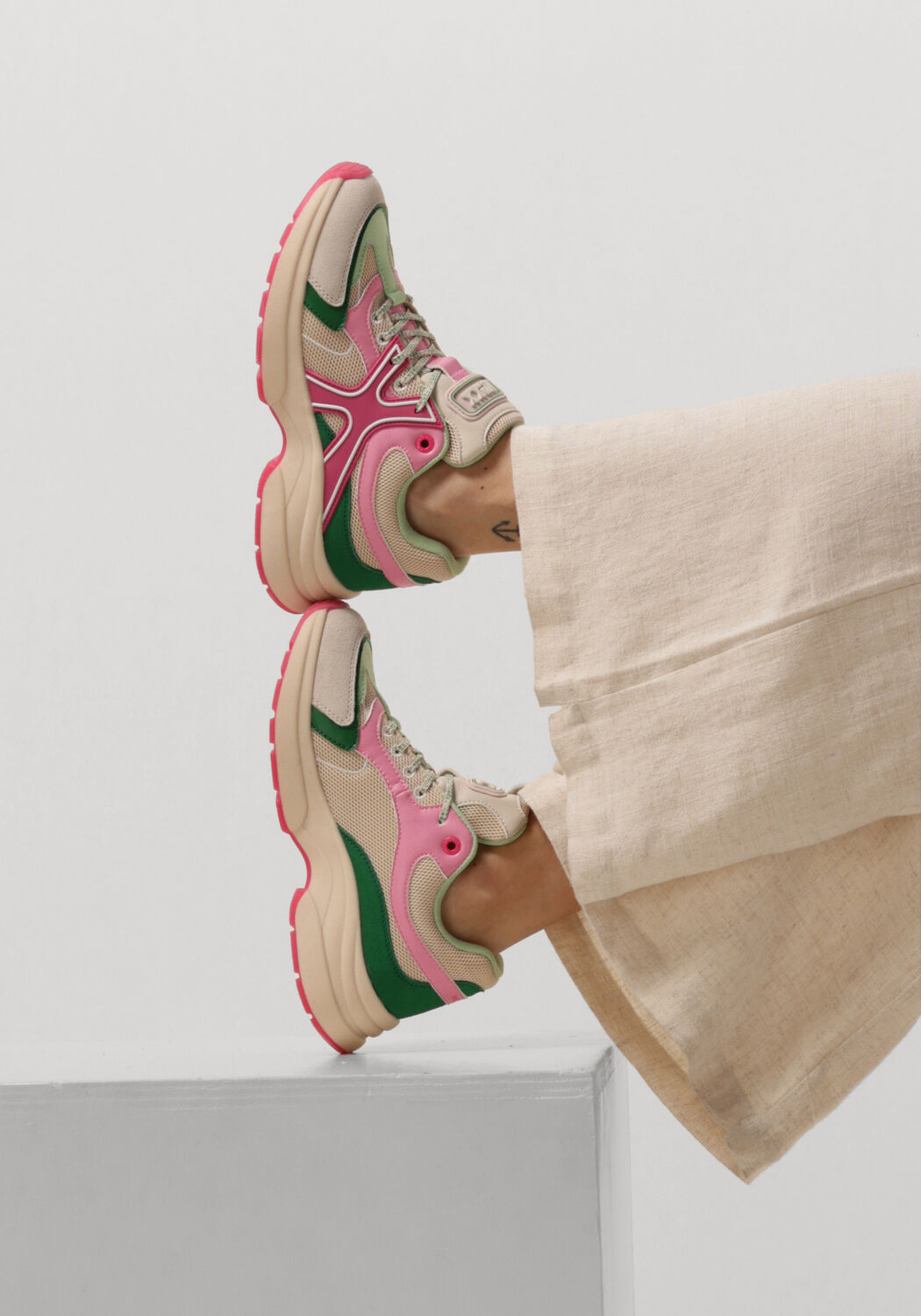 Roze MEXX Lage sneakers LOYCE - large