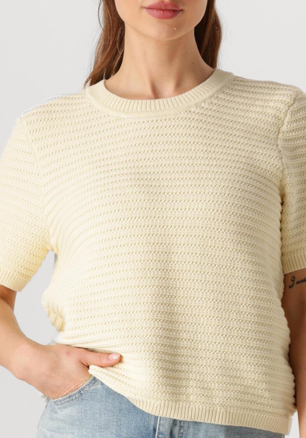 CIRCLE OF TRUST Dames Truien & Vesten Ariella Knit Geel