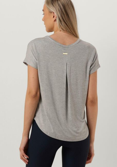 Lichtgrijze DEBLON SPORTS T-shirt ELINE TOP - large
