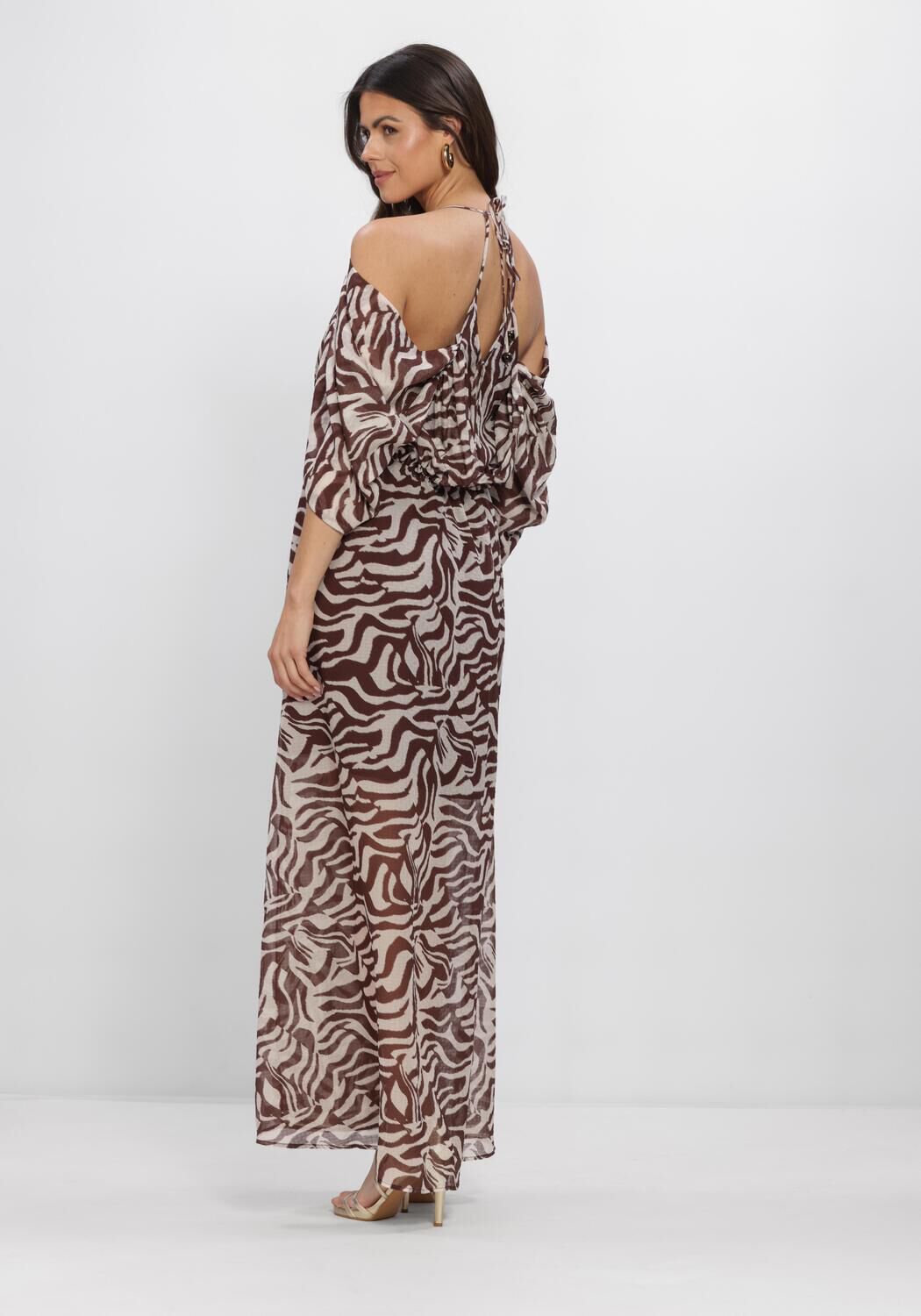 Multi DANTE6 Maxi jurk ROSAFIERE PRINTED MAXI DRESS - large