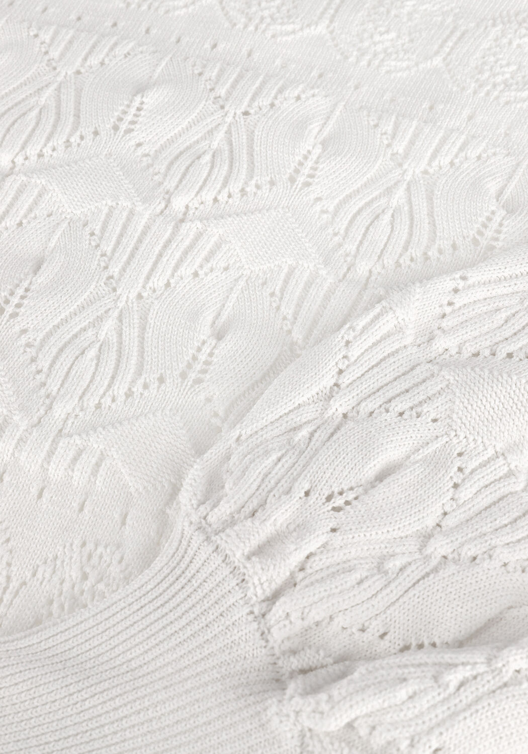 Gebroken wit SUMMUM Trui BALLOON SLEEVE SWEATER POINTEL - large