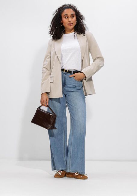 Beige OBJECT Blazer OBJLISA LO BLAZER - large