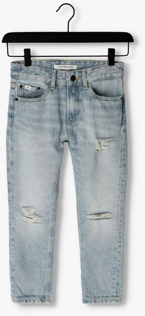 Blauwe CALVIN KLEIN Slim fit jeans DAD FIT CHALKY BLUE - large