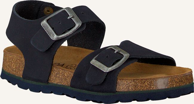 Blauwe OMODA Platte sandalen 0082 Blauwe OMODA Platte sandalen 0082 - large