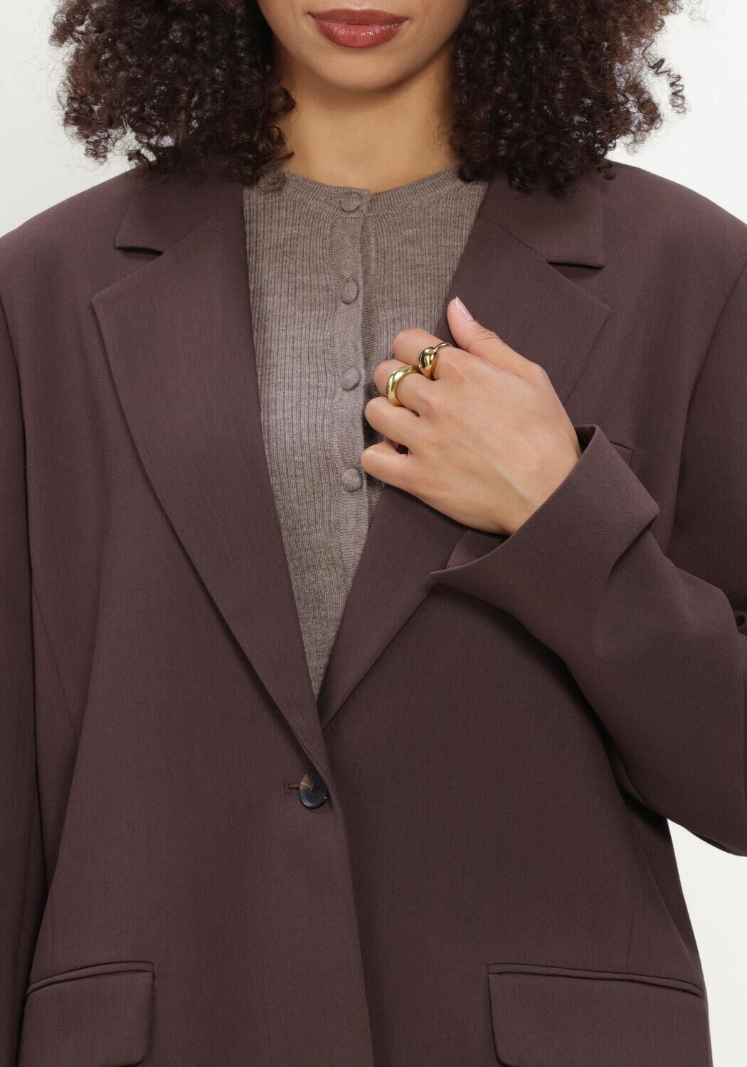 Bruine MODSTR&Ouml;M Blazer GALE BLAZER - large