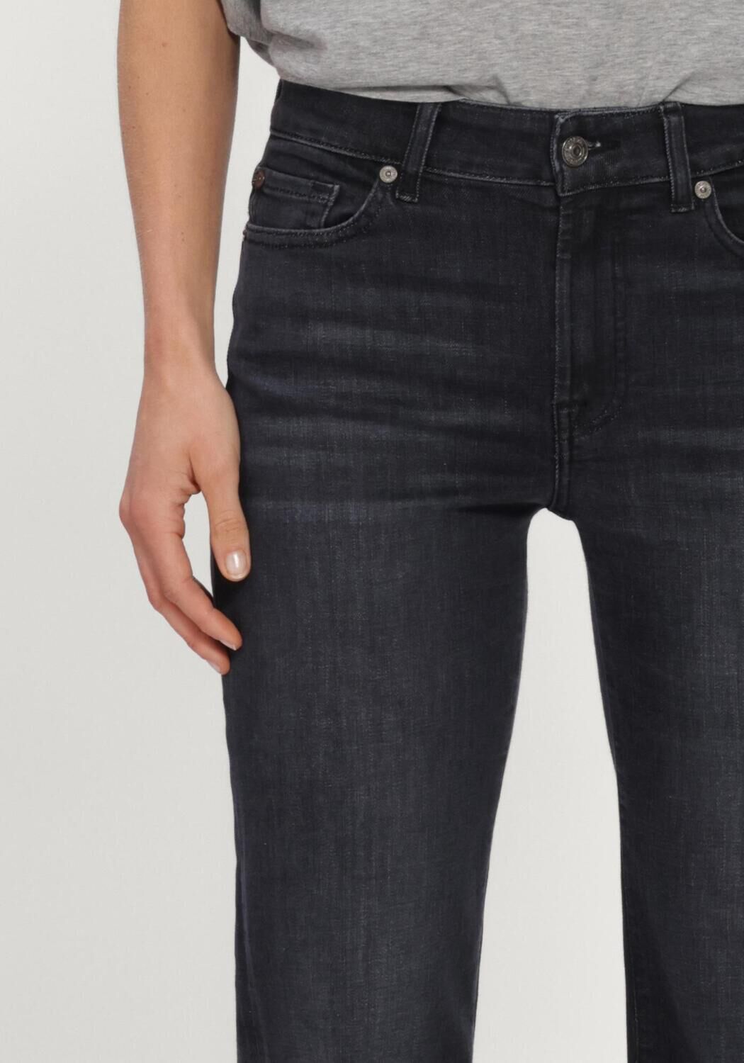 Donkerblauwe 7 FOR ALL MANKIND Flared jeans THE LEGGY BOOTCUT CARBON STORM - large