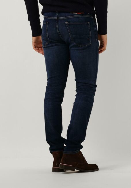 Donkerblauwe TOMMY HILFIGER Slim fit jeans SLIM BLEECKER PSTR MORTON INDIGO - large