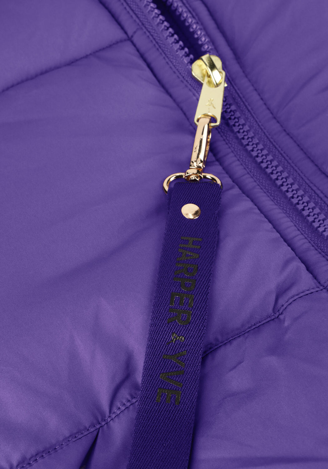 Paarse HARPER & YVE Gewatteerde jas MARLY-CO - large