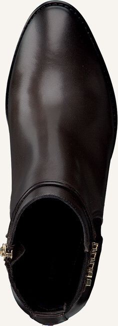 Bruine TOMMY HILFIGER Enkellaarsjes BLOCK BRANDING HIGH HEEL Bruine TOMMY HILFIGER Enkellaarsjes BLOCK BRANDING HIGH HEEL - large