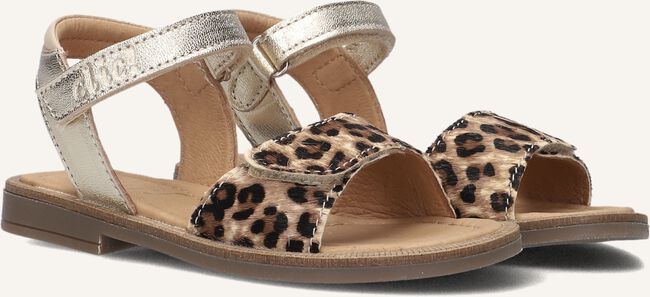 Bruine CLIC! Platte sandalen 9185 Bruine CLIC! Platte sandalen 9185 - large