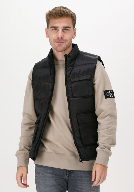 Zwarte PUREWHITE Bodywarmer 21030404 - large