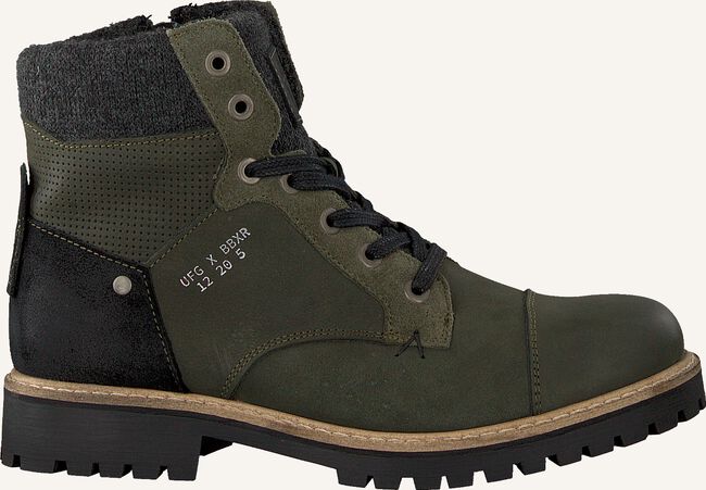 Groene BULLBOXER Veterboots AHA518 Groene BULLBOXER Veterboots AHA518 - large