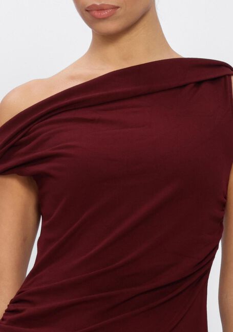 Bordeaux GRACE & MILA Maxi jurk SS26110008 - large