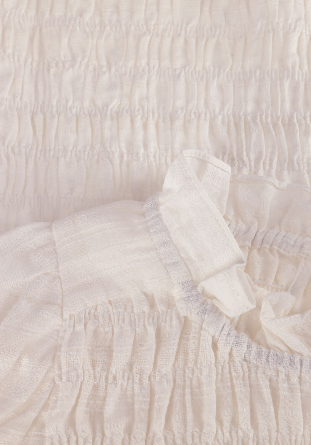 Witte CO'COUTURE Blouses KERA SMOCK BLOUSE - large