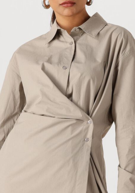 Grijze WITHBLACK Jurken WBLMESA LS MIDI DRESS - large