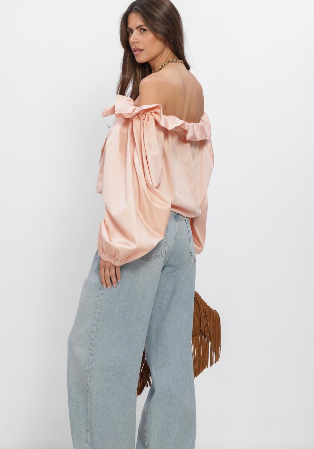 Roze AMAYA AMSTERDAM Blouses DANE BLOUSE - large
