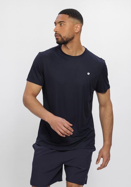 Donkerblauwe BJORN BORG Sportshirts ACE LIGHT T-SHIRT - large