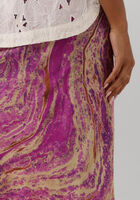 Paarse SISSEL EDELBO Midirok MADELLIN SKIRT - medium