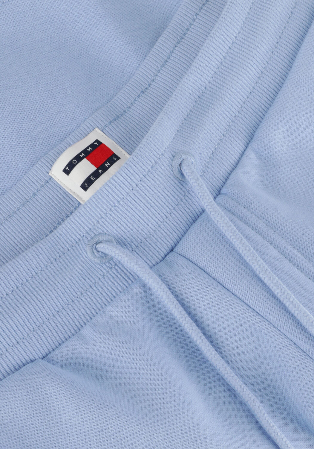 Lichtblauwe TOMMY JEANS Korte broek TJM BEACH FLEECE SHORTS - large