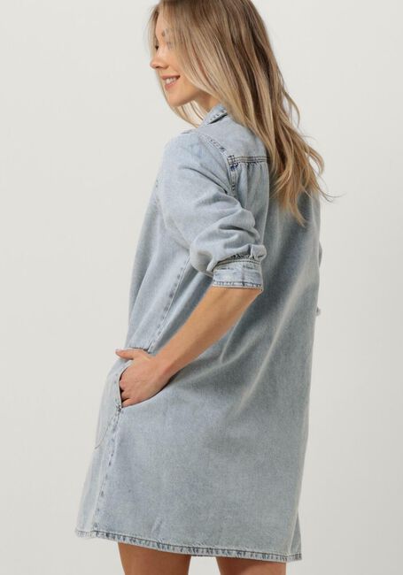 Blauwe BY-BAR Mini jurk FLYNTH DENIM DRESS - large