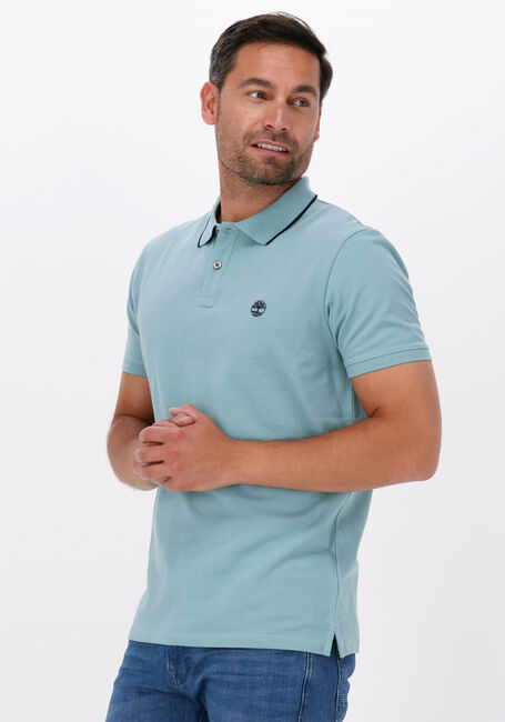 Lichtblauwe TIMBERLAND Polo SS MILLERS RIVER - large