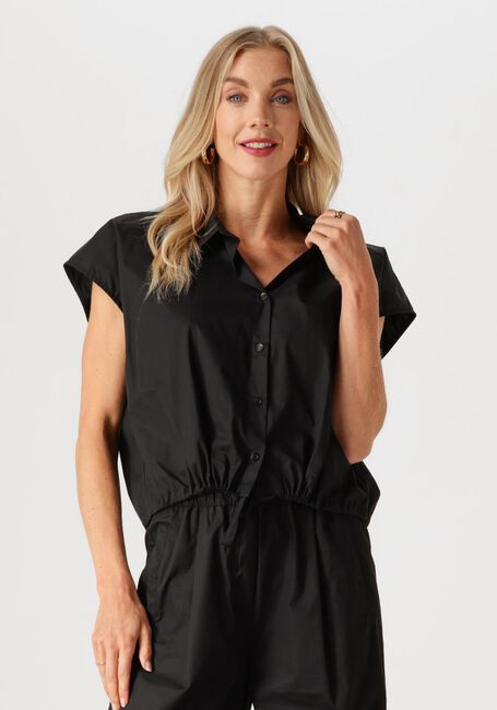 Zwarte BY-BAR Blouses BIEKE POPLIN BLOUSE - large