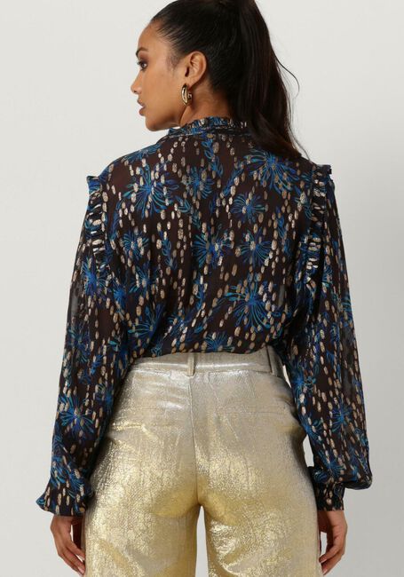 Donkerblauwe CIRCLE OF TRUST Blouses MALLORY BLOUSE - large