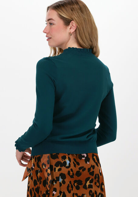 Groene FABIENNE CHAPOT Trui MOLLY FRILL PULLOVER - large