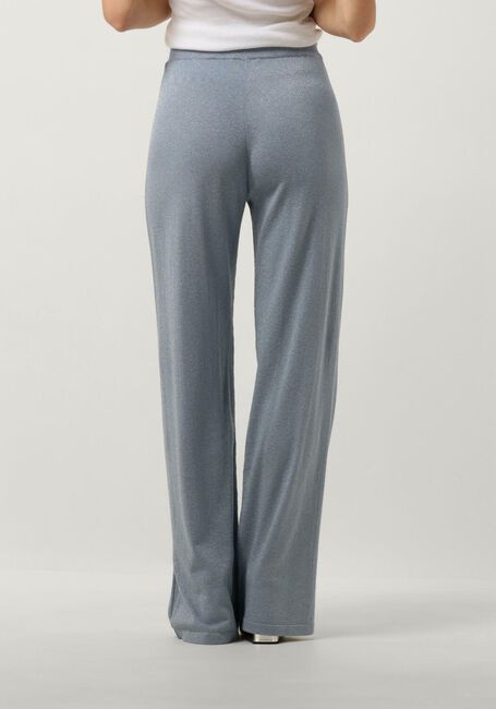 Lichtblauwe EST'SEVEN Wijde broek CELESTE TROUSER - large