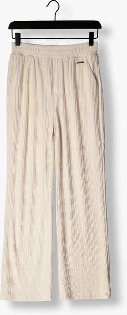 Ecru COLOURFUL REBEL Pantalon MELODY STRUCTURE STRAIGHT PANTS - large