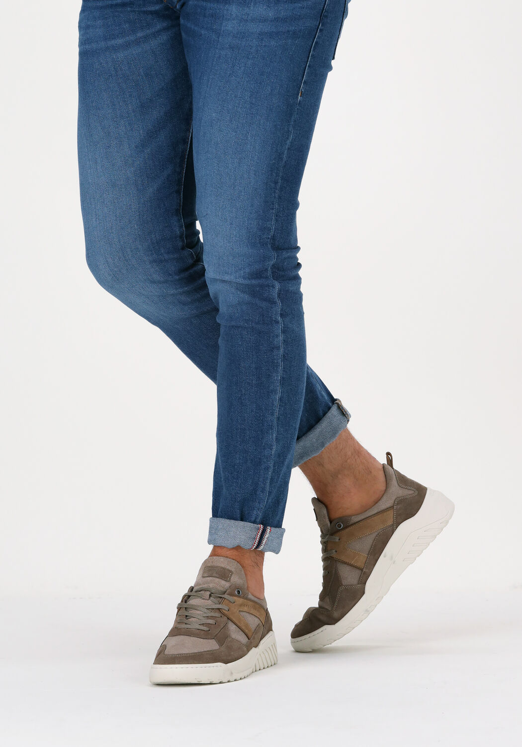 Taupe CYCLEUR DE LUXE Lage sneakers TOUR - large