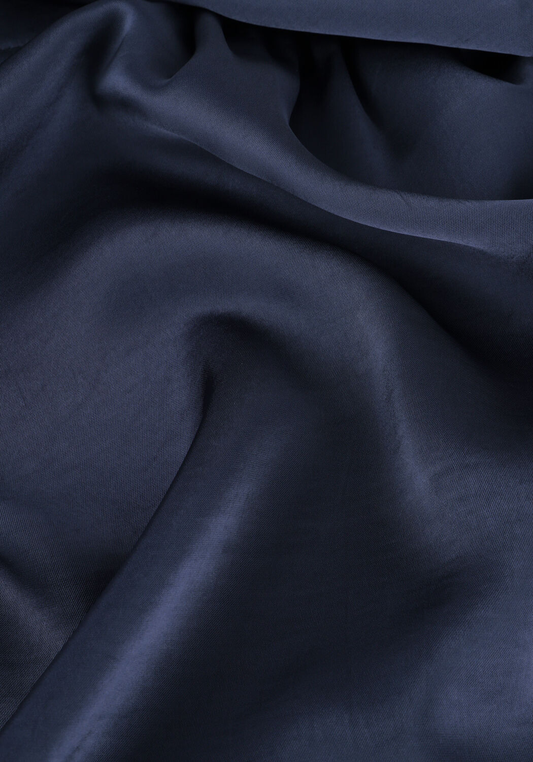 Donkerblauwe NEO NOIR Blouses ROSSLYN HEAVY SATEEN BLOUSE - large