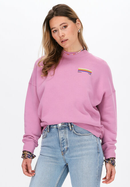 Roze SCOTCH & SODA Sweater OVERSIZED CREWNECK SWEAT WITH - large