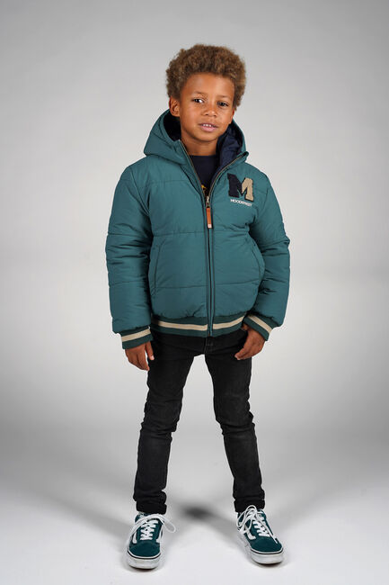 Groene MOODSTREET Gewatteerde jas JAMIE - large