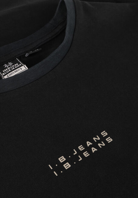Zwarte INDIAN BLUE JEANS T-shirt T-SHIRT BASIC INDIAN Zwarte INDIAN BLUE JEANS T-shirt T-SHIRT BASIC INDIAN - large