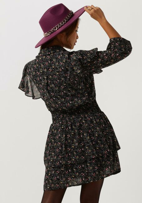 Groene COLOURFUL REBEL Mini jurk ZINA MINI FLOWER MINI DRESS - large