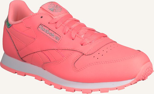 Roze REEBOK Lage sneakers CL LEATHER KIDS Roze REEBOK Lage sneakers CL LEATHER KIDS - large