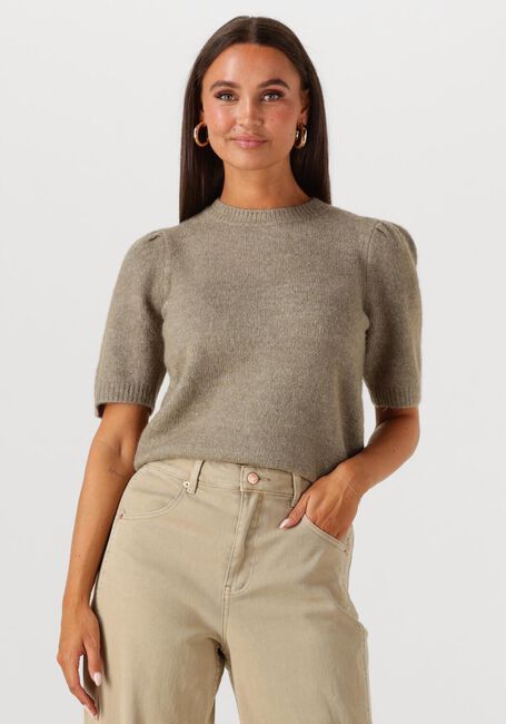 Khaki Y.A.S. Trui YASANNE SS KNIT PULLOVER - large